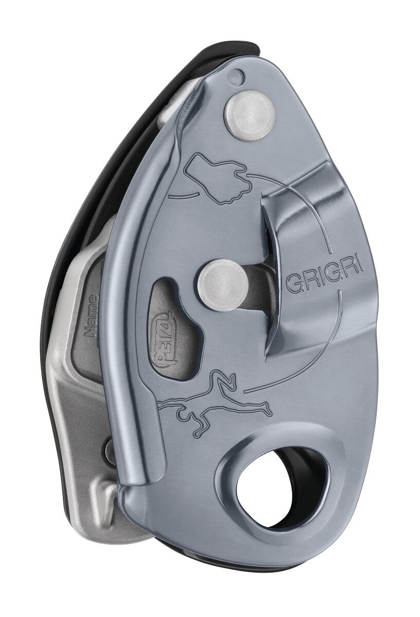 Grigri de Petzl, aparato de aseguramiento con frenado asistido